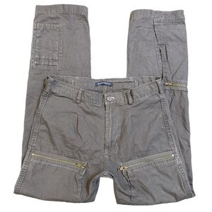 Rare y2k Brandy Melville Gray Straight Leg Pants